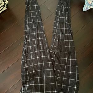 Soft Black and White Pants